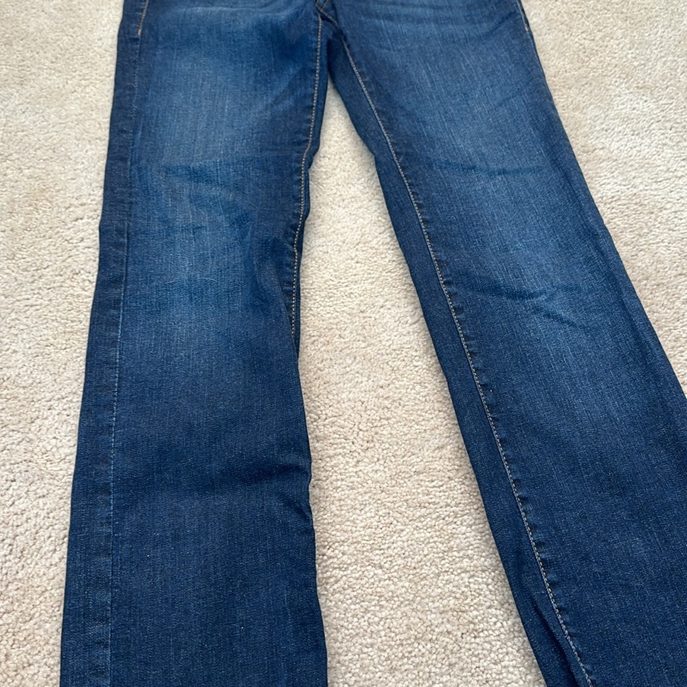 Mama Straight H&M High Rib Maternity Jeans Size 8 - Picture 5 of 8